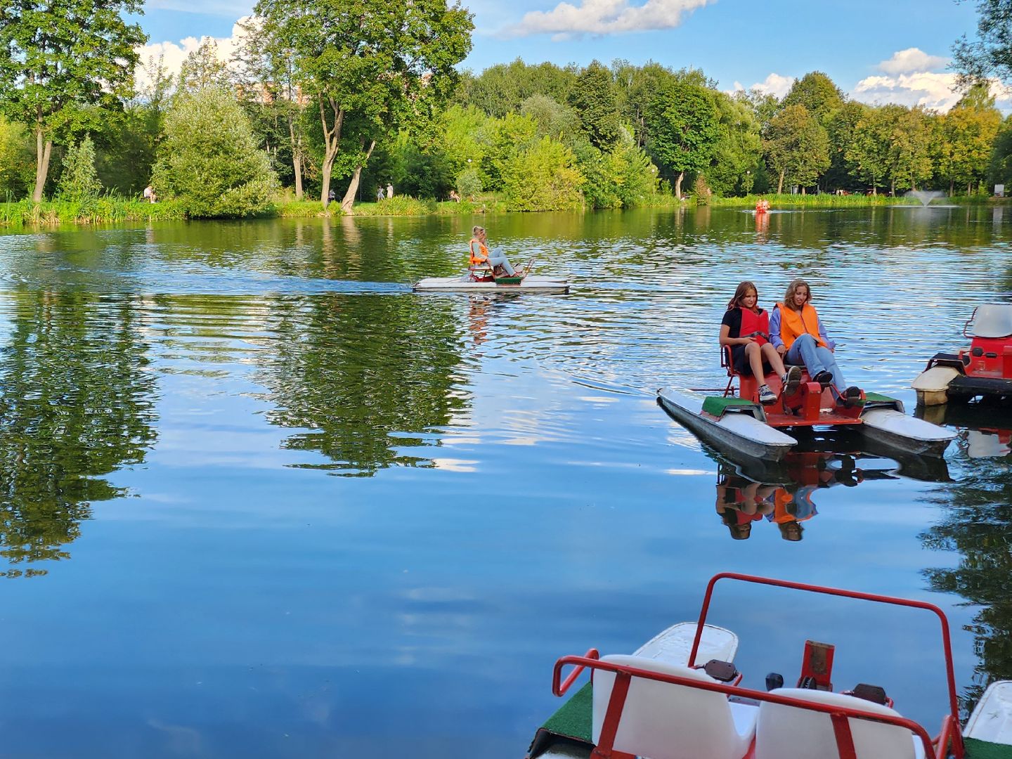 Чехов, городской парк, прокат катамаранов, прокат лодок, лучшие места Подмосковья, минкульт мо,