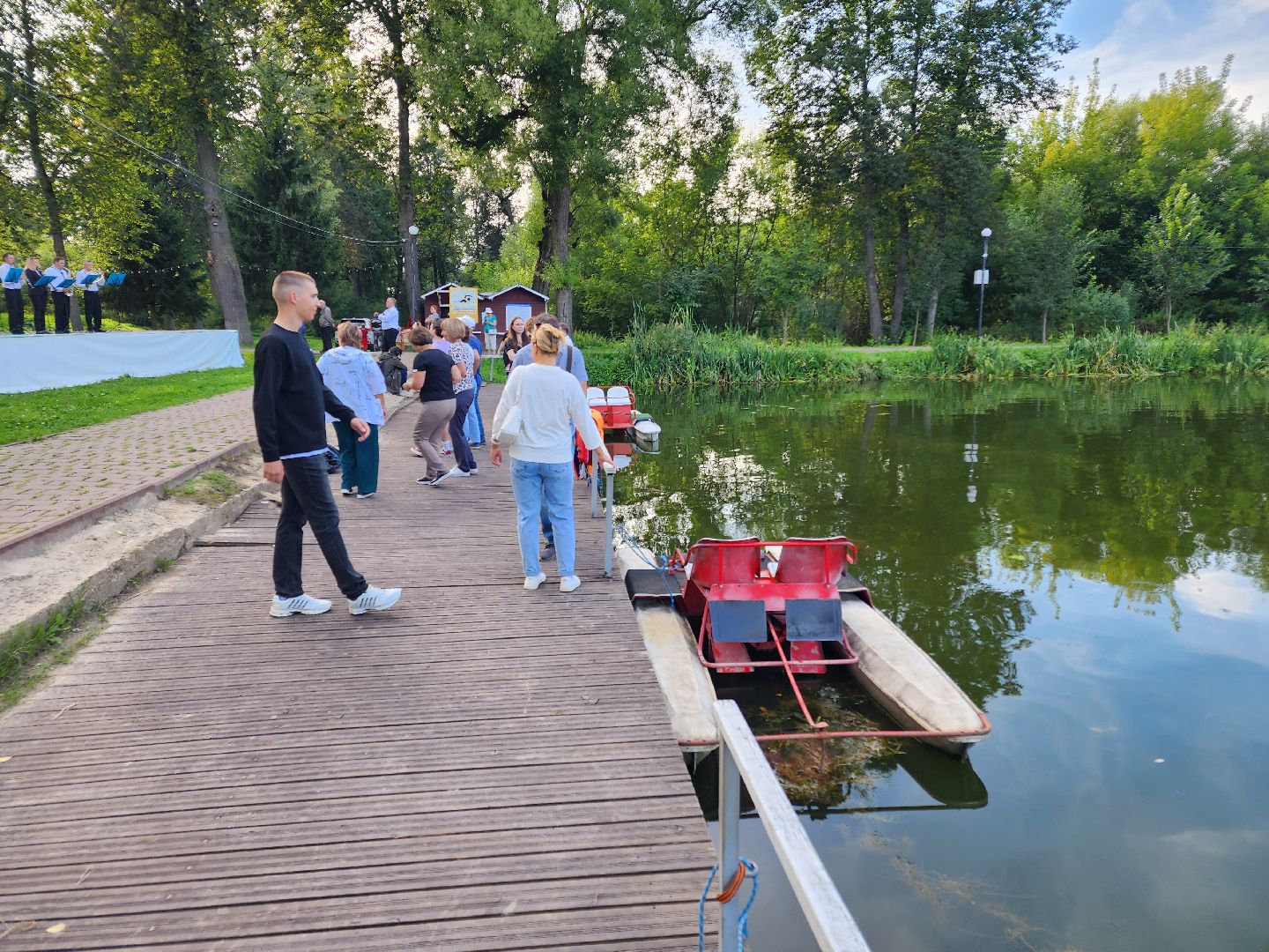 Чехов, городской парк, прокат катамаранов, прокат лодок, лучшие места Подмосковья, минкульт мо,