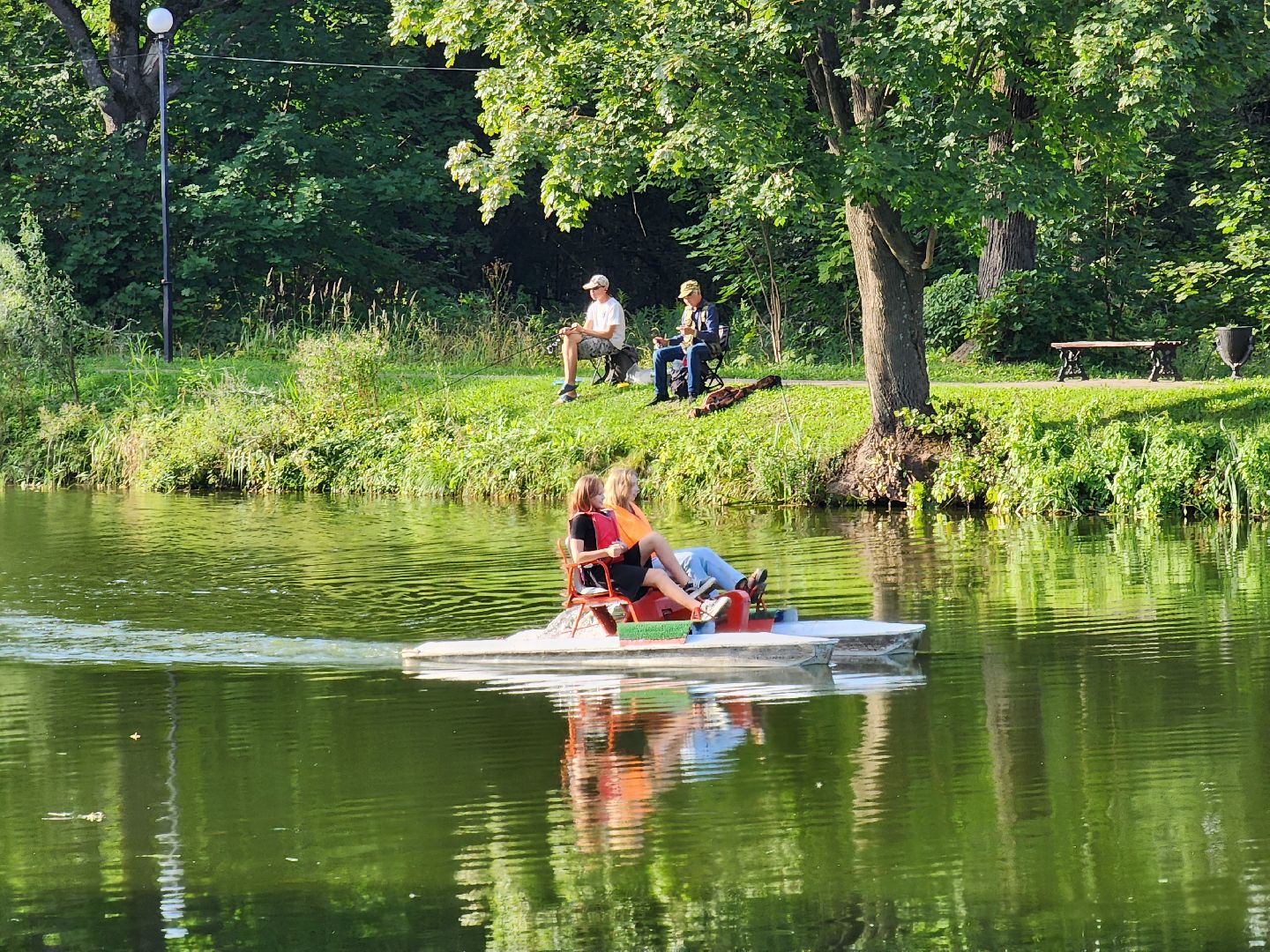 Чехов, городской парк, прокат катамаранов, прокат лодок, лучшие места Подмосковья, минкульт мо,