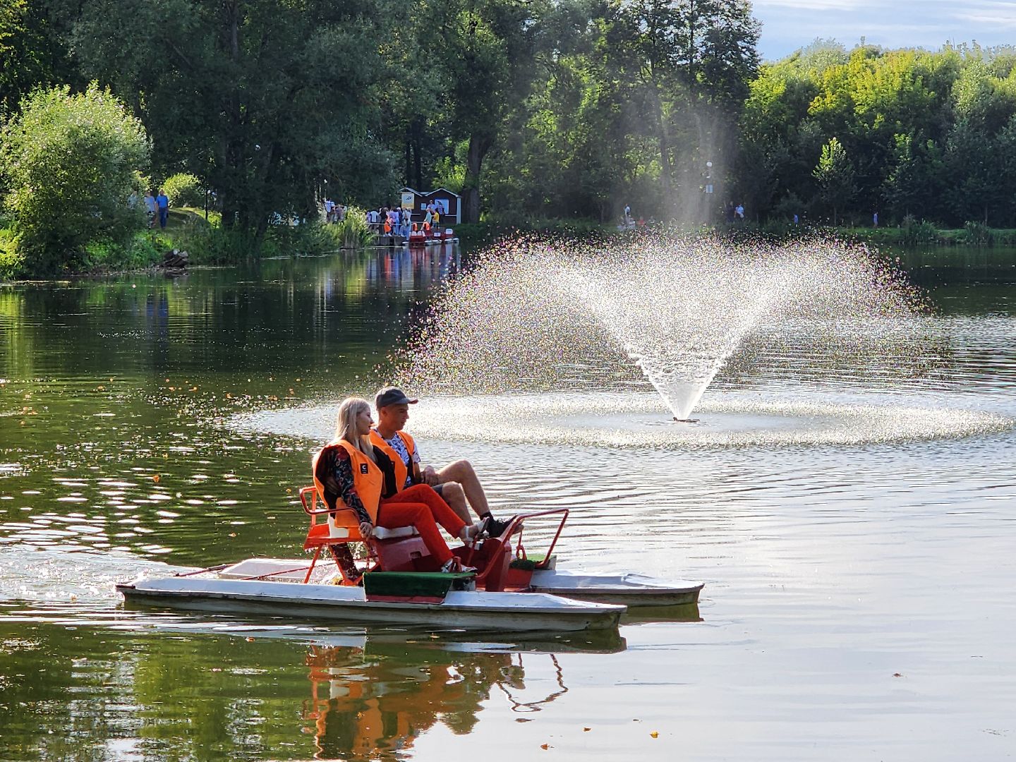 Чехов, городской парк, прокат катамаранов, прокат лодок, лучшие места Подмосковья, минкульт мо,