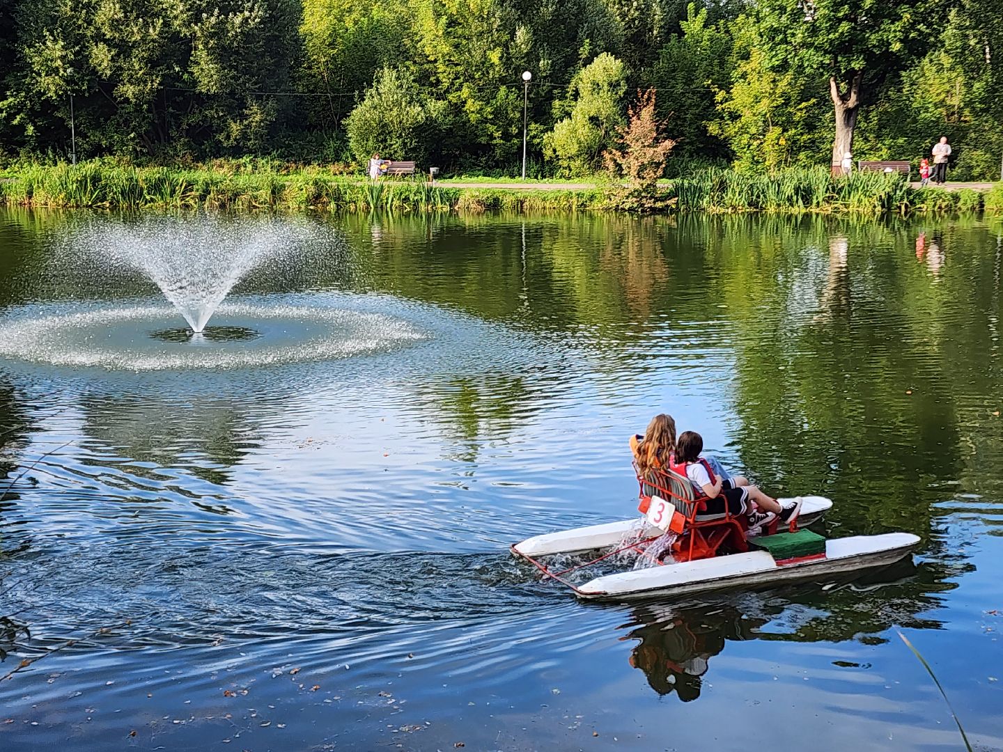 Чехов, городской парк, прокат катамаранов, прокат лодок, лучшие места Подмосковья, минкульт мо,