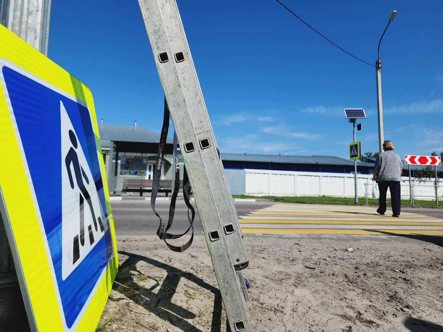 Егорьевск, Дороги, пешеходные переходы, Школа, Подмосковье, Московская область,