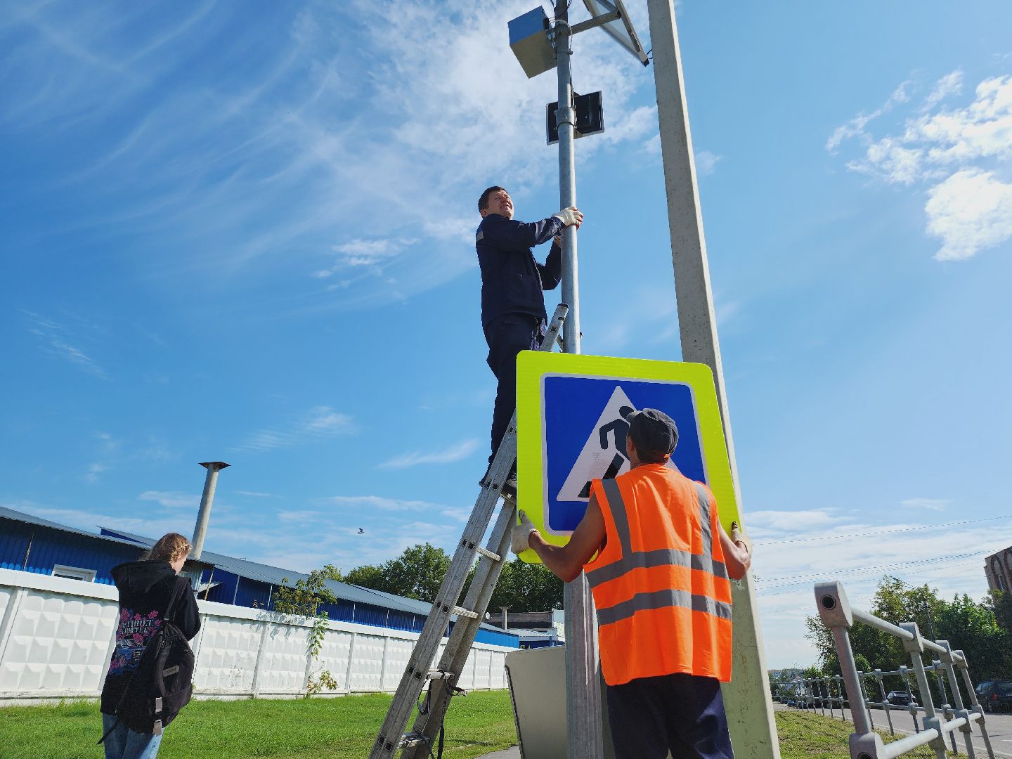 Егорьевск, Дороги, пешеходные переходы, Школа, Подмосковье, Московская область,