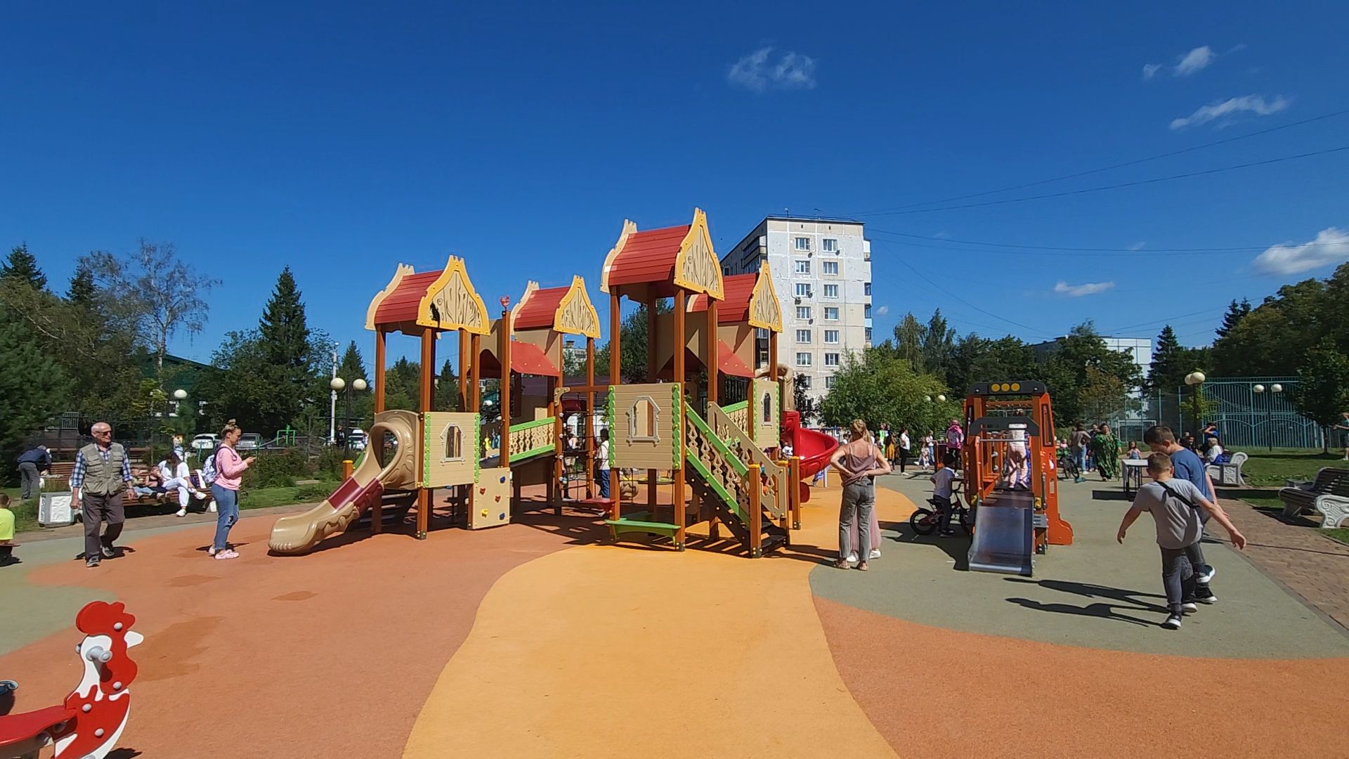 Одинцово, старый городок, модернизация детских площадок, благоустройство,