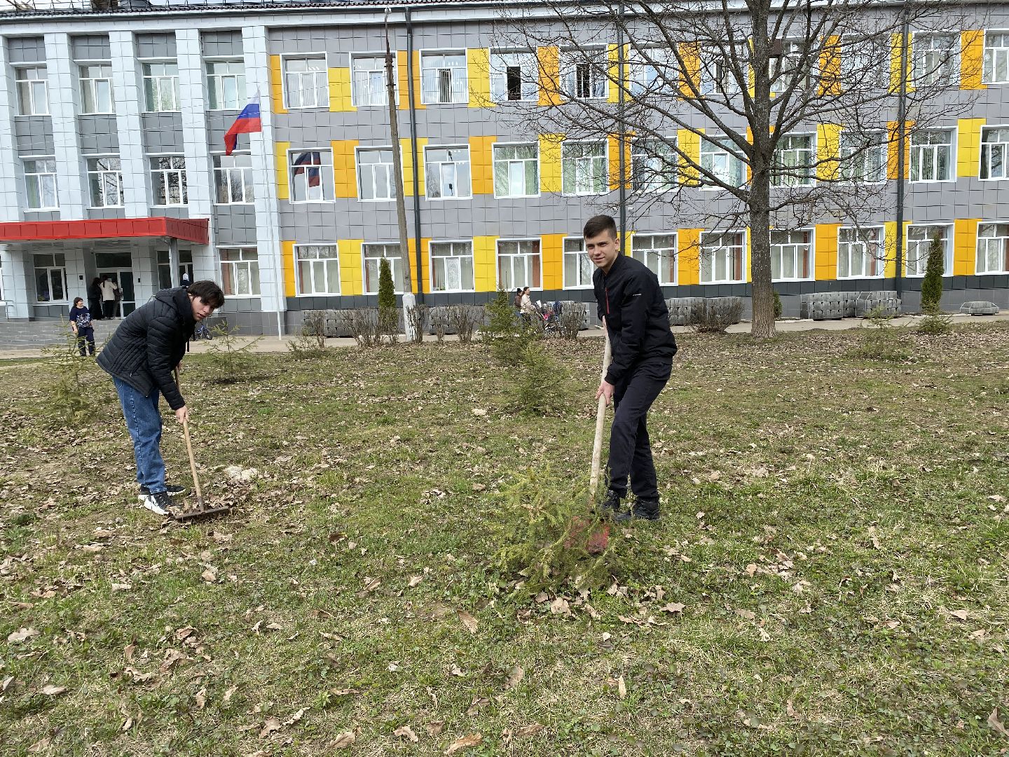 Чехов, школа, аллея, память, благоустройство, ученик