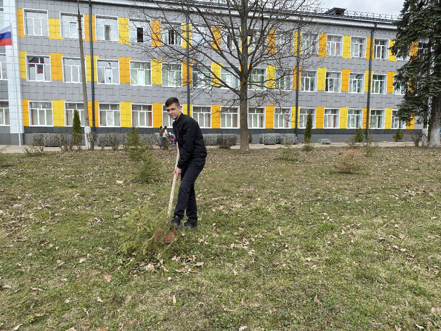 Чехов, школа, аллея, память, благоустройство, ученик