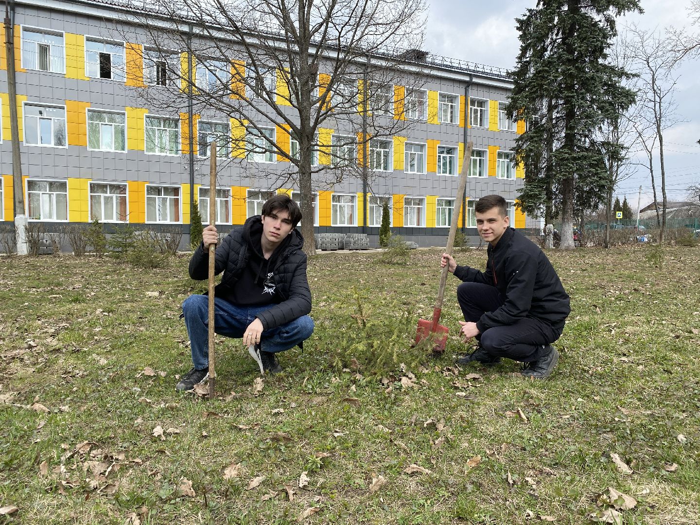Чехов, школа, аллея, память, благоустройство, ученик