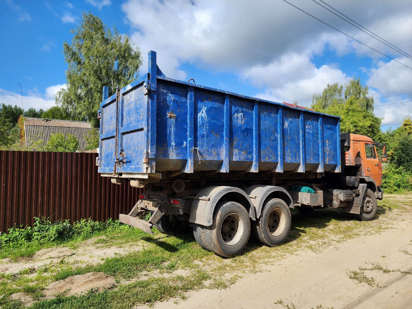 воскресенск, вывоз мусора, строительный мусор, снт,