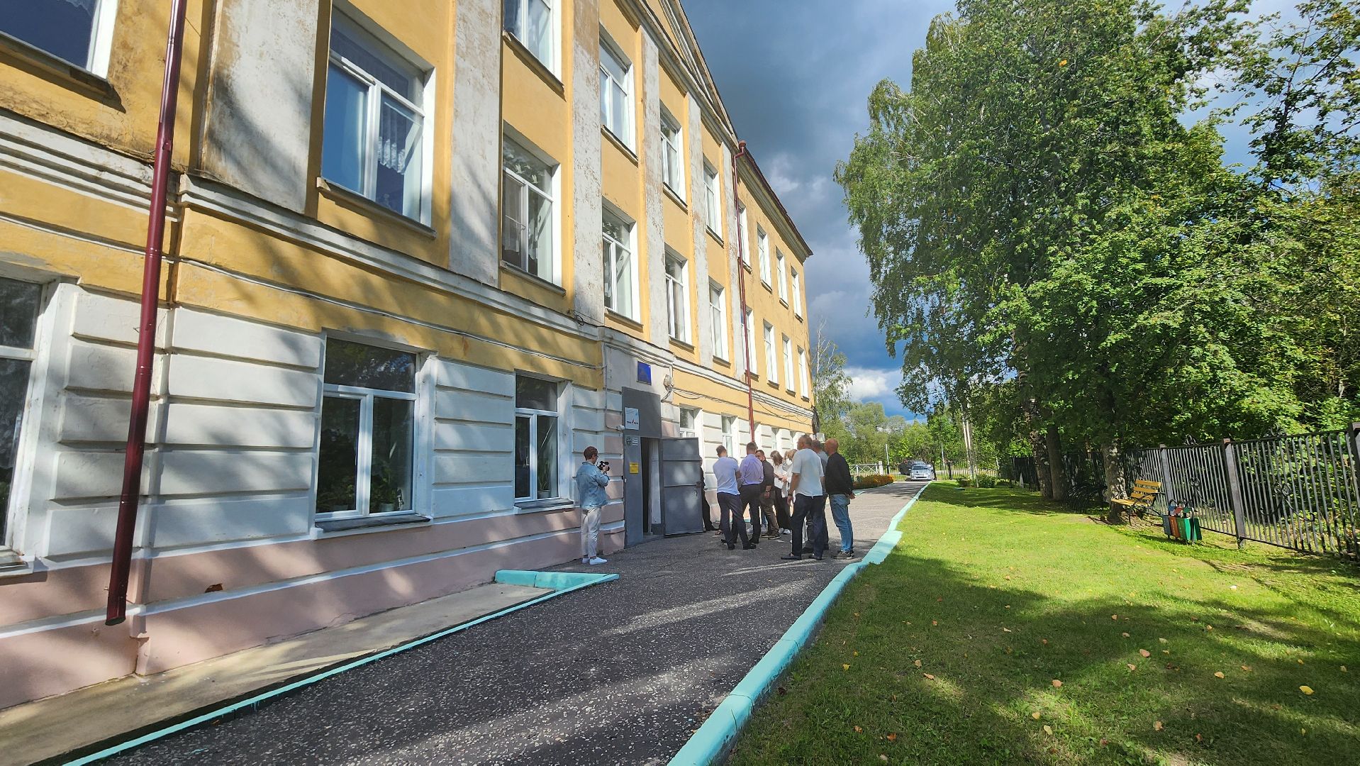 Черустинская школа, Большая Шатура, обход главы, обход территории,