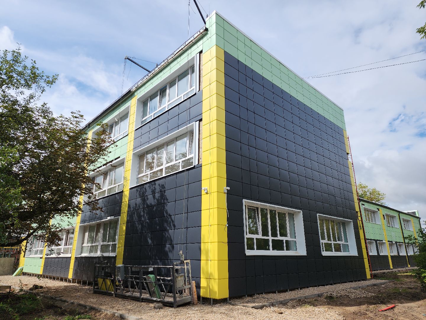 серпухов, подмосковье, капремонт школы,