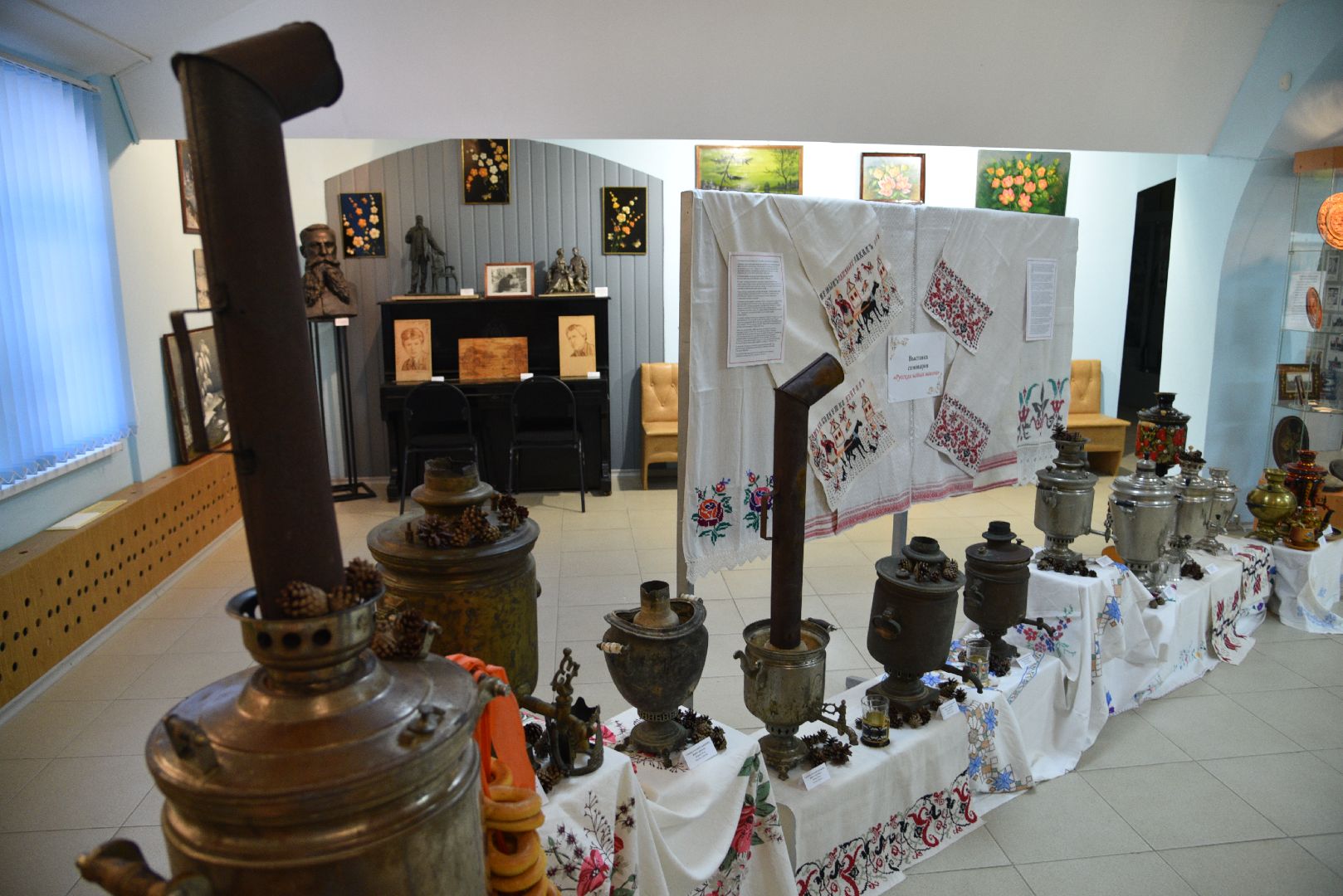 лотошино, лотошинский музей, выставка, самовар, музеи подмосковья,