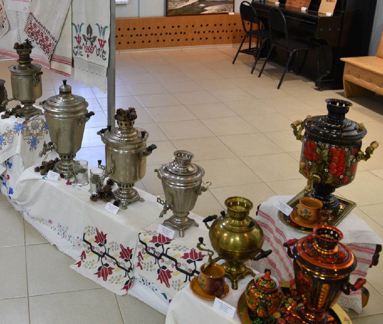 лотошино, лотошинский музей, выставка, самовар, музеи подмосковья,