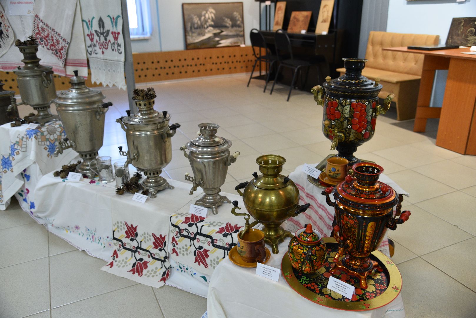 лотошино, лотошинский музей, выставка, самовар, музеи подмосковья,