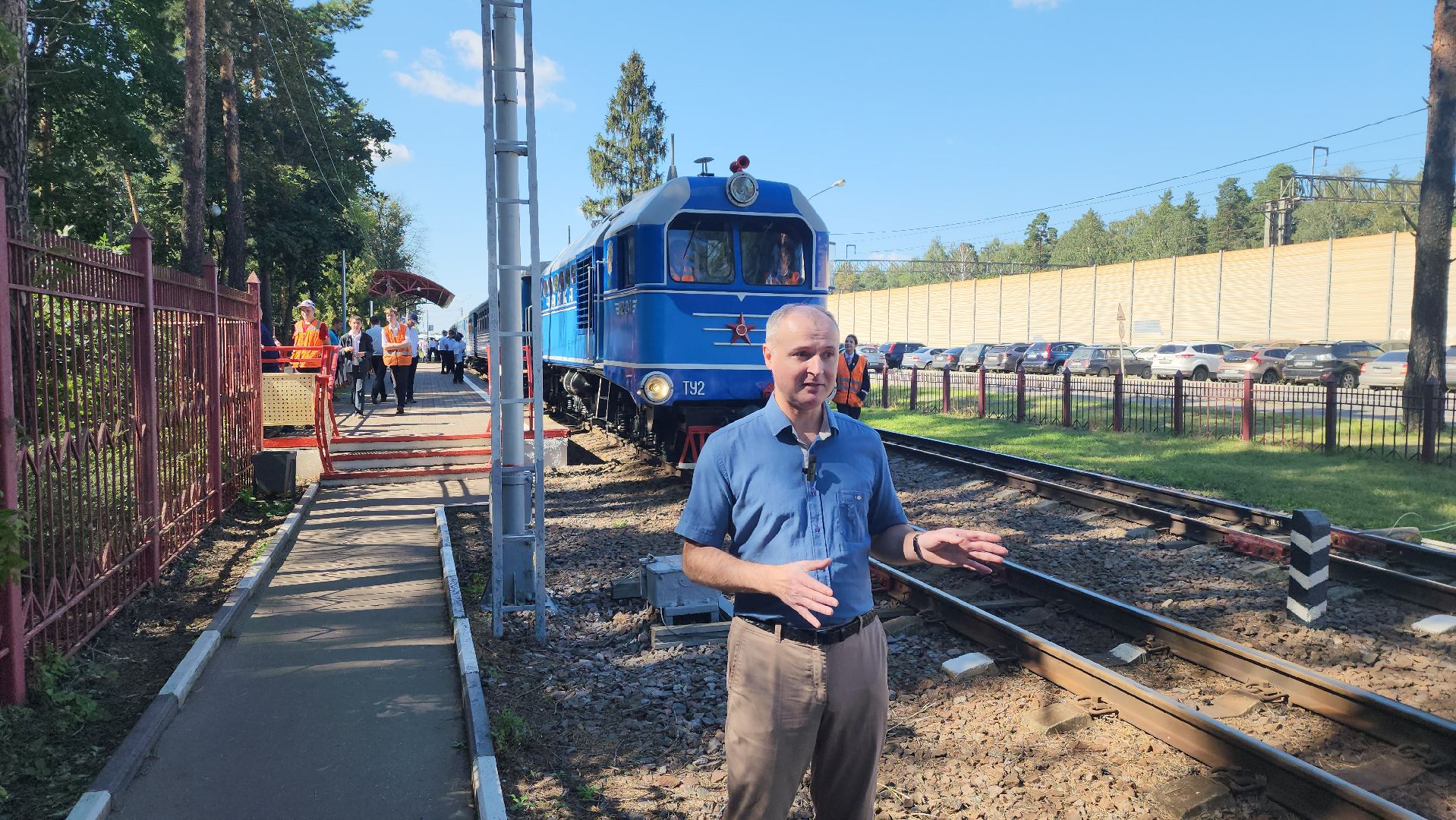 детская железная дорога, малая железная дорога, платформа Отдых, Кратово, ОАО РЖД, Андрей Николаеня, Жуковский городской музей, туризм,