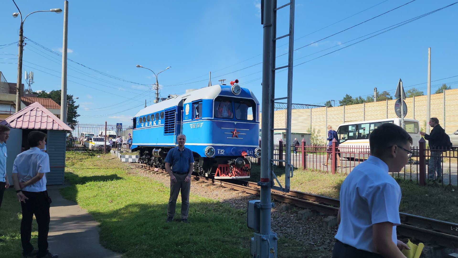 детская железная дорога, малая железная дорога, платформа Отдых, Кратово, ОАО РЖД, Андрей Николаеня, Жуковский городской музей, туризм,