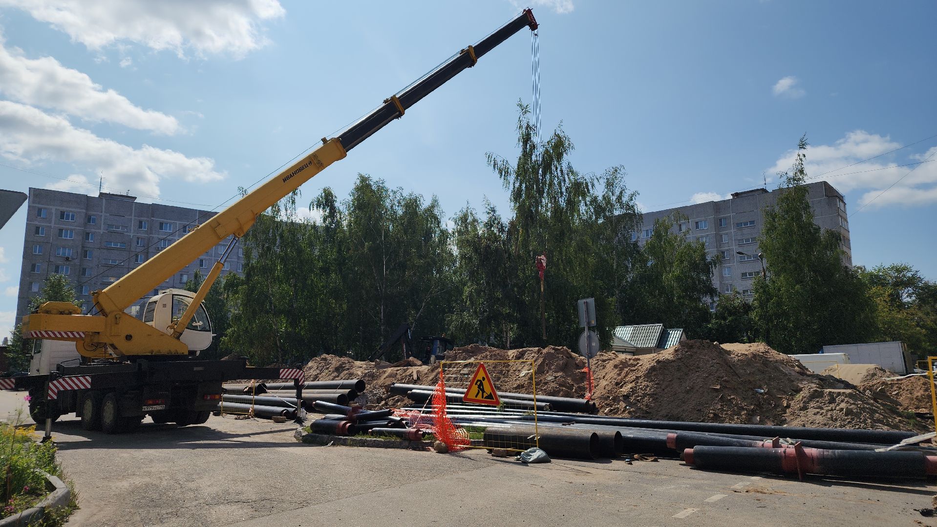 жкх, теплосети, теплоснабжение, капремонт теплосетей, Лосино-Петровский,