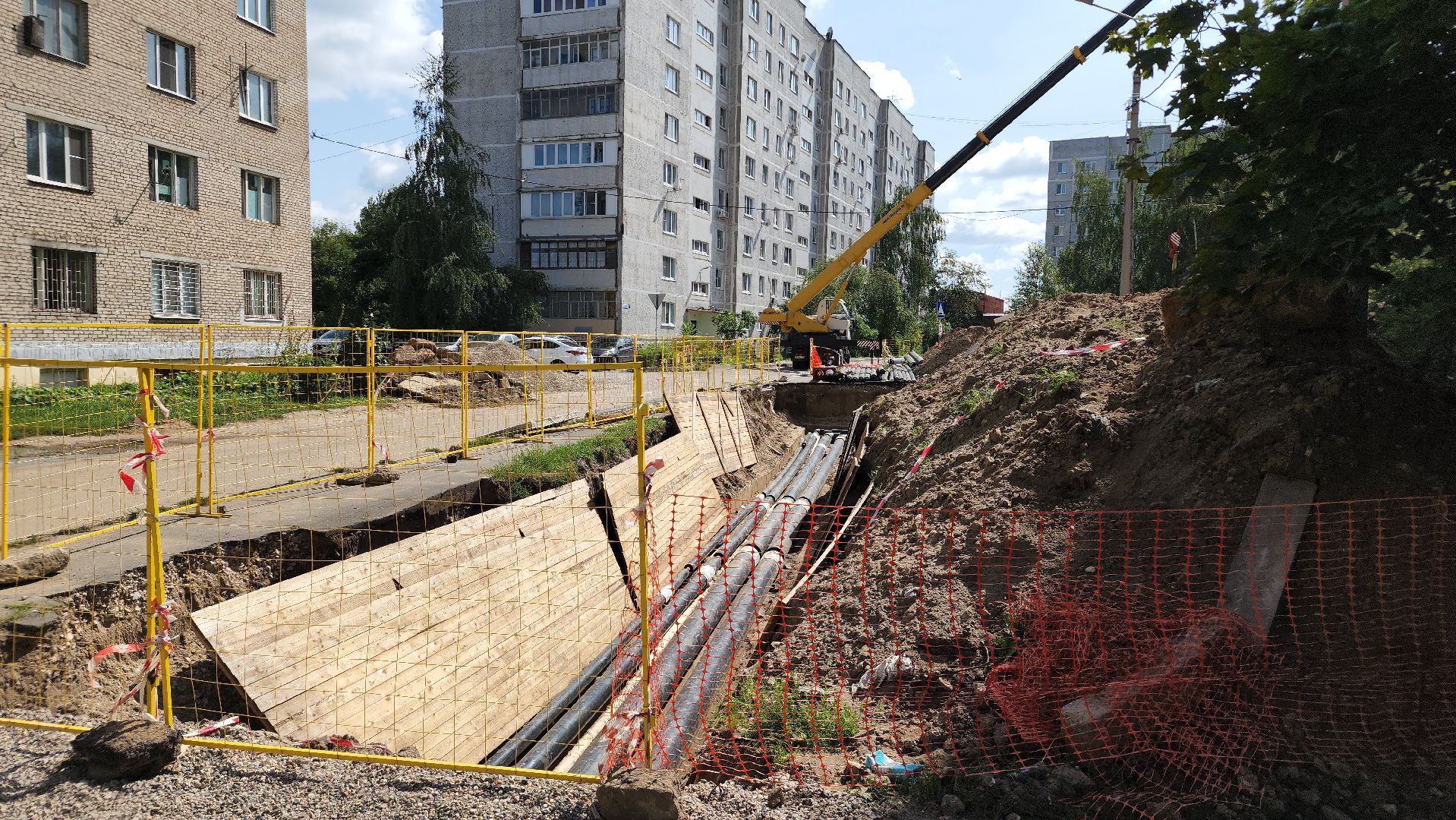 жкх, теплосети, теплоснабжение, капремонт теплосетей, Лосино-Петровский,