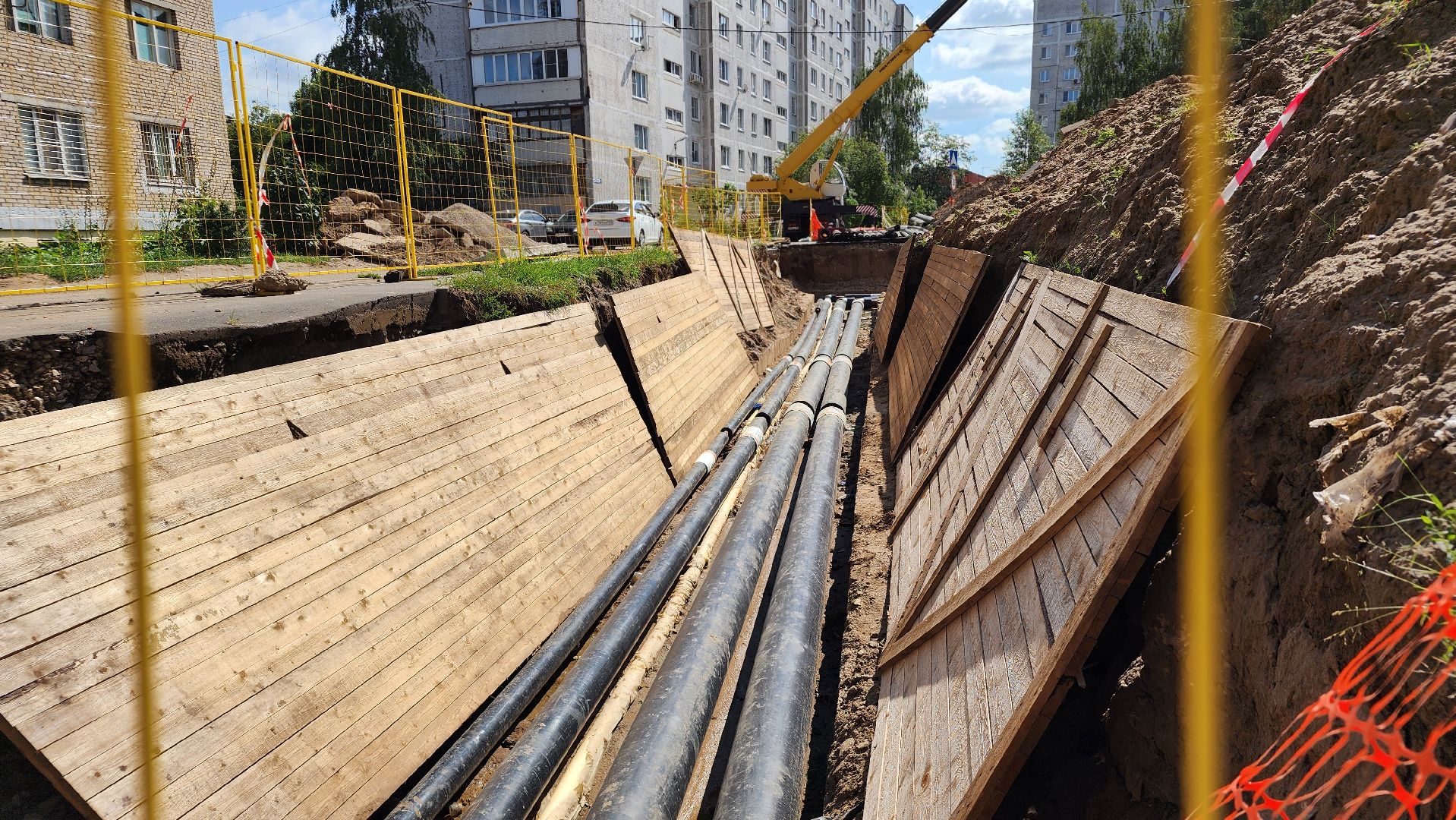 жкх, теплосети, теплоснабжение, капремонт теплосетей, Лосино-Петровский,