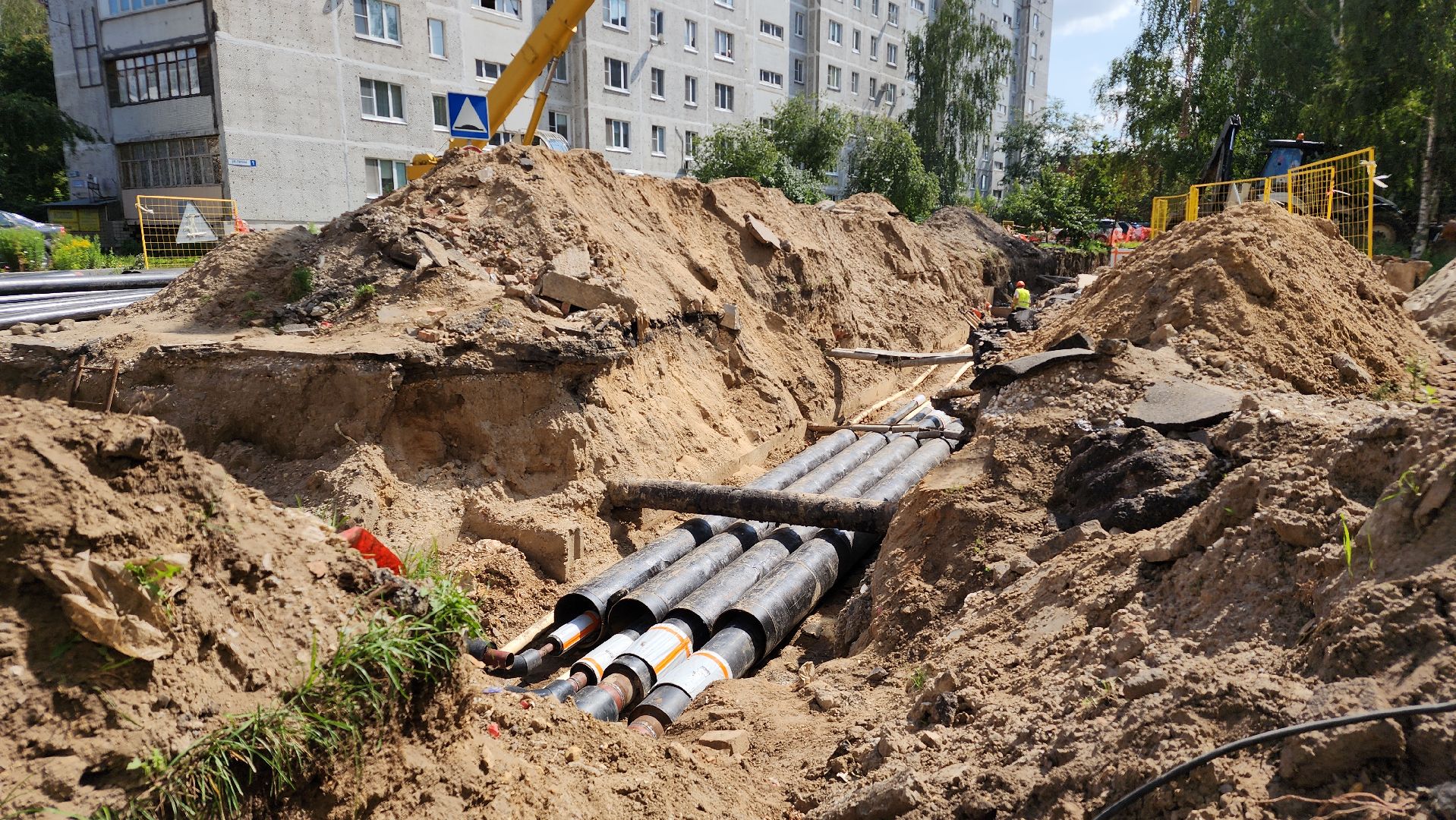 жкх, теплосети, теплоснабжение, капремонт теплосетей, Лосино-Петровский,