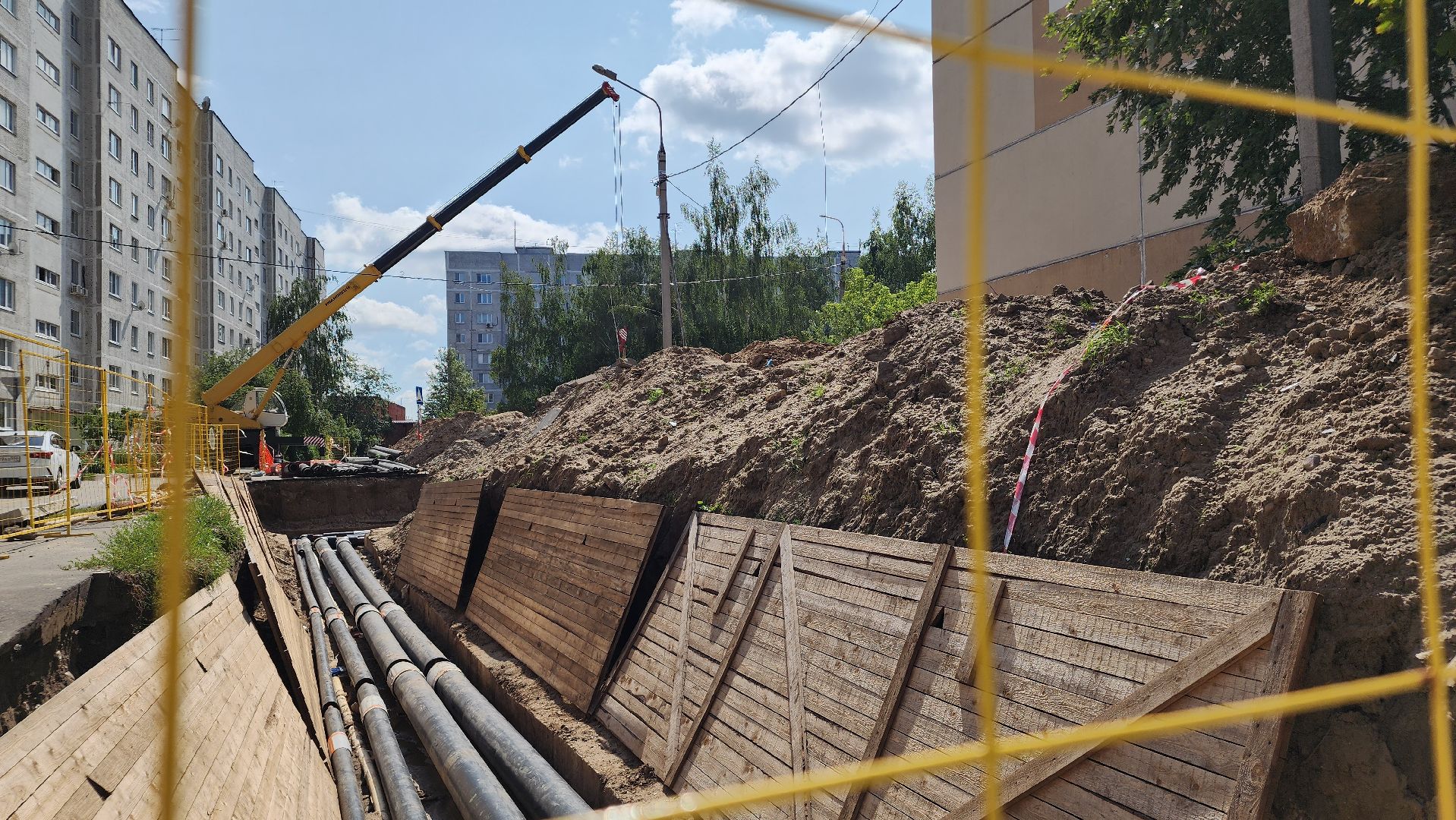 жкх, теплосети, теплоснабжение, капремонт теплосетей, Лосино-Петровский,