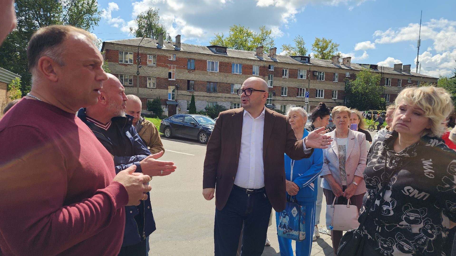 отопление в мкд, жкх, благоустройство, Лосино-Петровский, встреча с жителями,