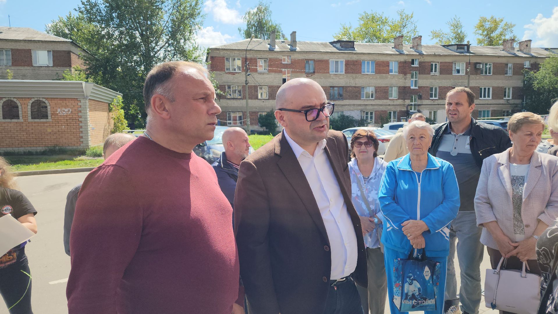 отопление в мкд, жкх, благоустройство, Лосино-Петровский, встреча с жителями,