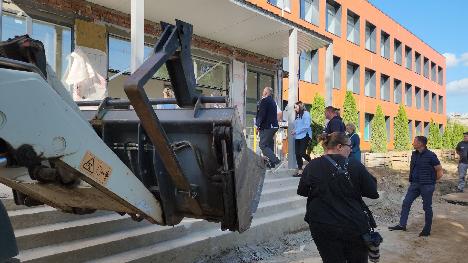 кашира, ожерелье, капитальный ремонт школы, школа 10, фасадные работы,