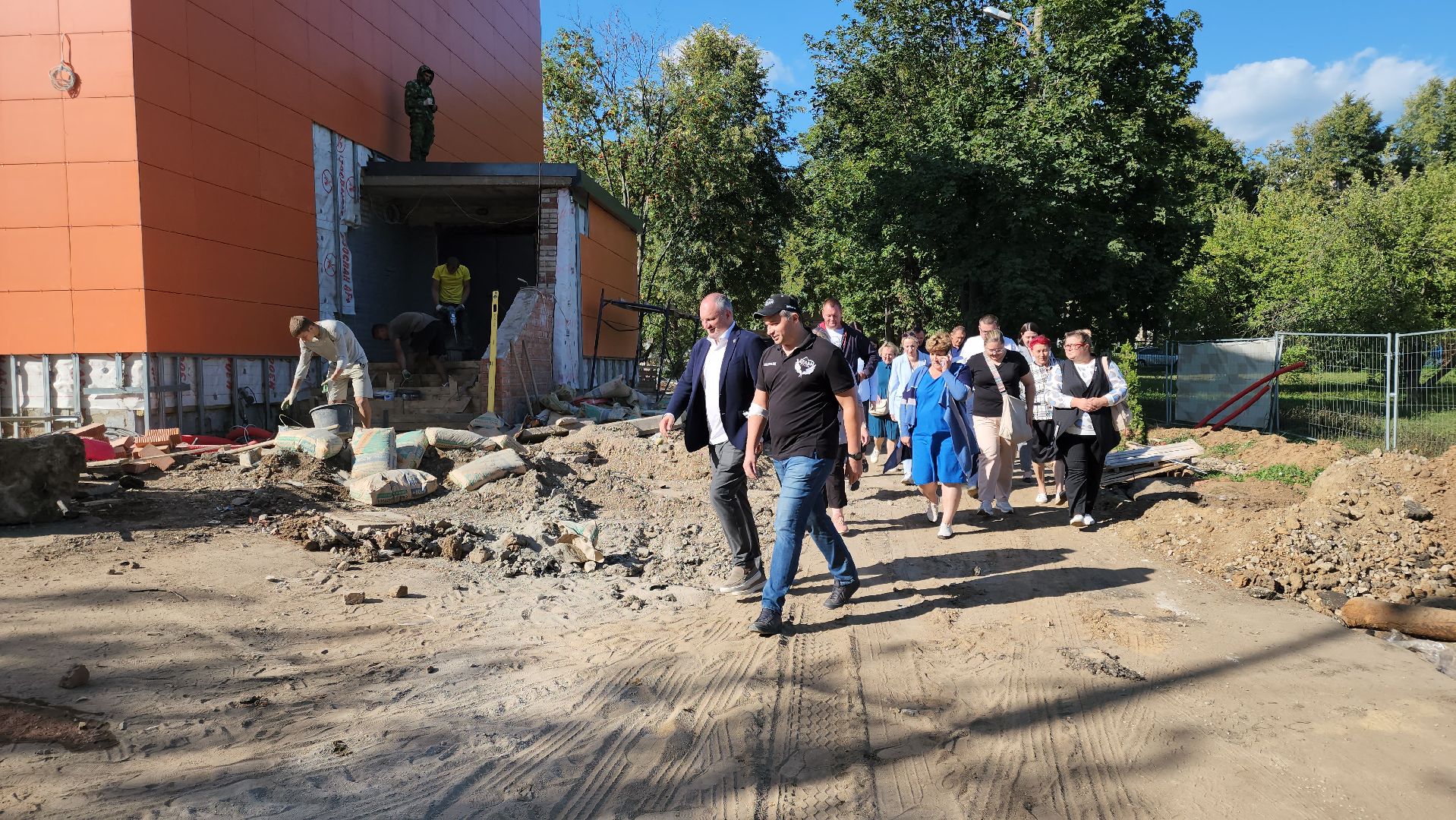 кашира, ожерелье, капитальный ремонт школы, школа 10, фасадные работы,