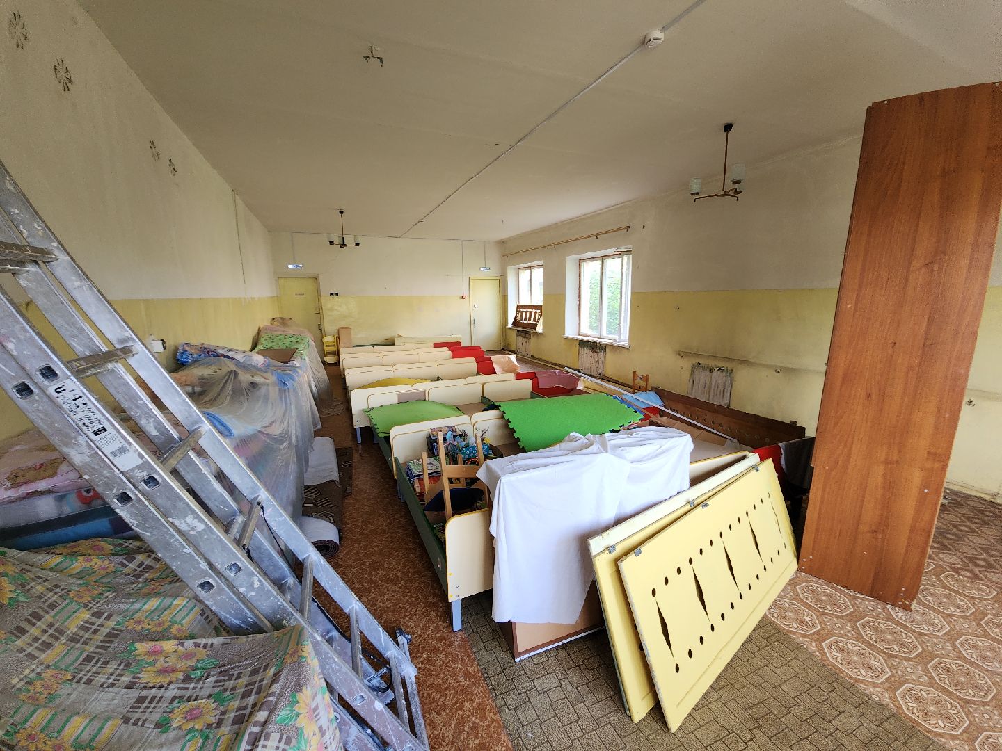 ремонт детского сада, колюбакино, руза, рузский городской округ, Замена отопления, московская область, детский сад,