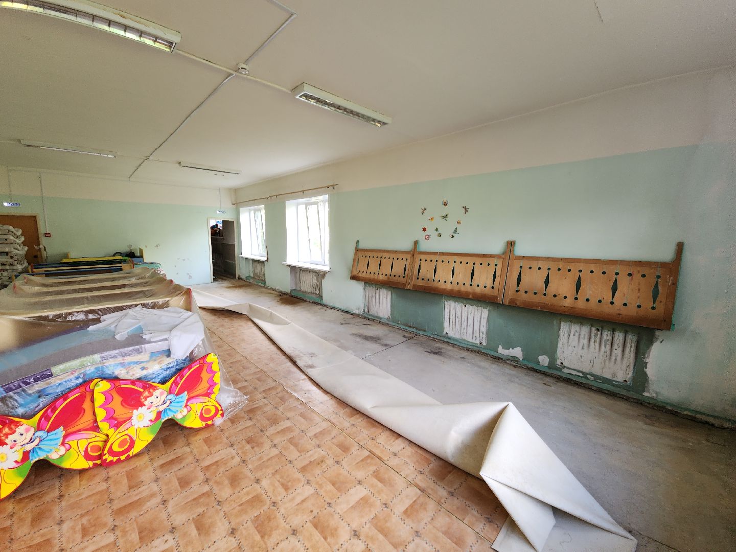 ремонт детского сада, колюбакино, руза, рузский городской округ, Замена отопления, московская область, детский сад,