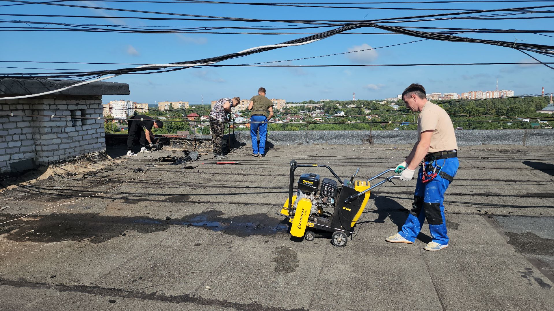 серпухов, улица луначарского, добрый дом, ремонт кровли, управляющая компания,