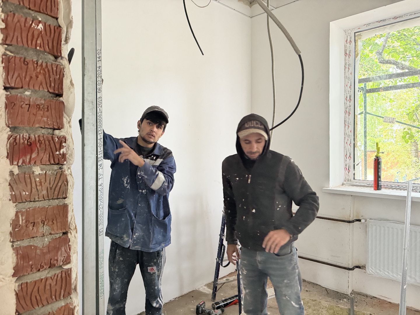 шаховская, строителтство, школа, ремонт школы,