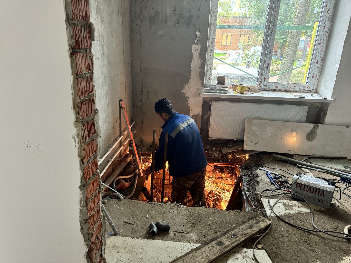 шаховская, строителтство, школа, ремонт школы,