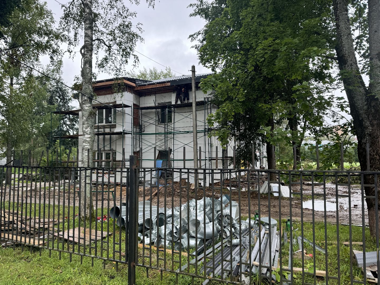 шаховская, строителтство, школа, ремонт школы,