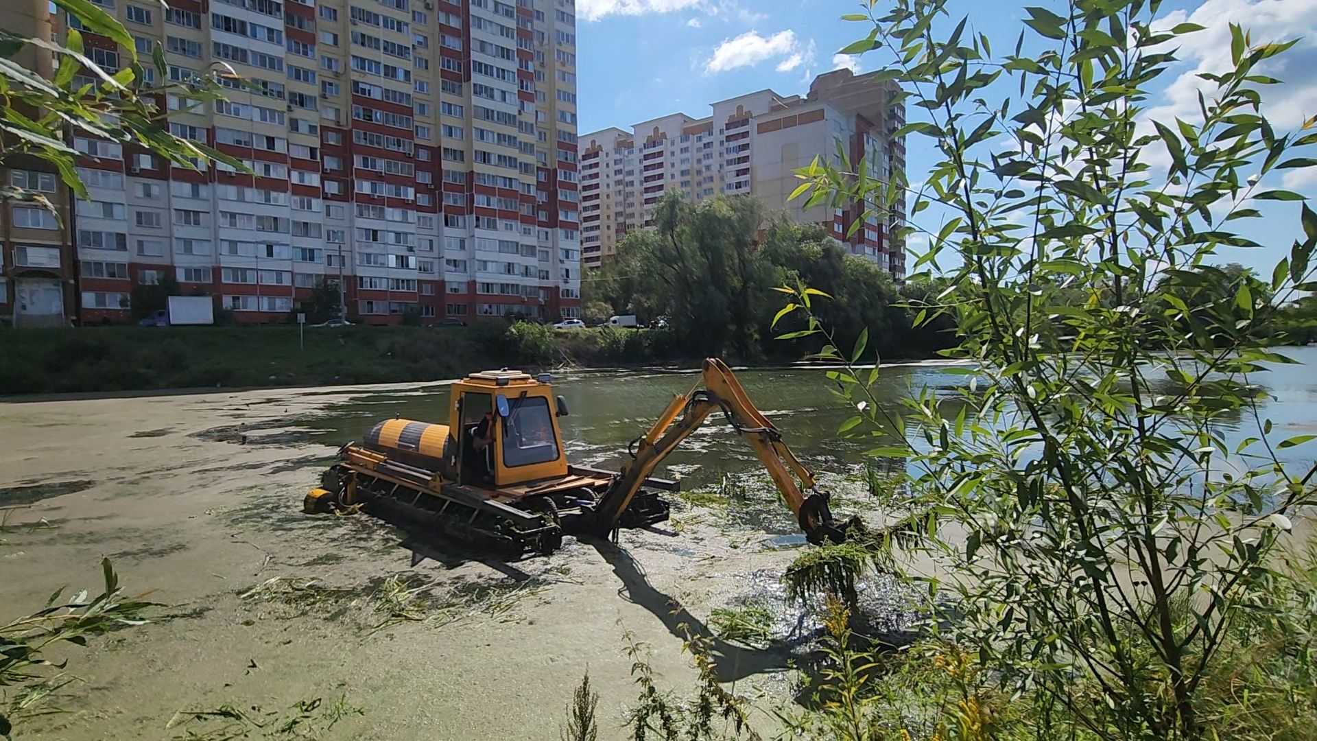 одинцово, юдино, 100 прудов и озер, очистка водоема, экология,