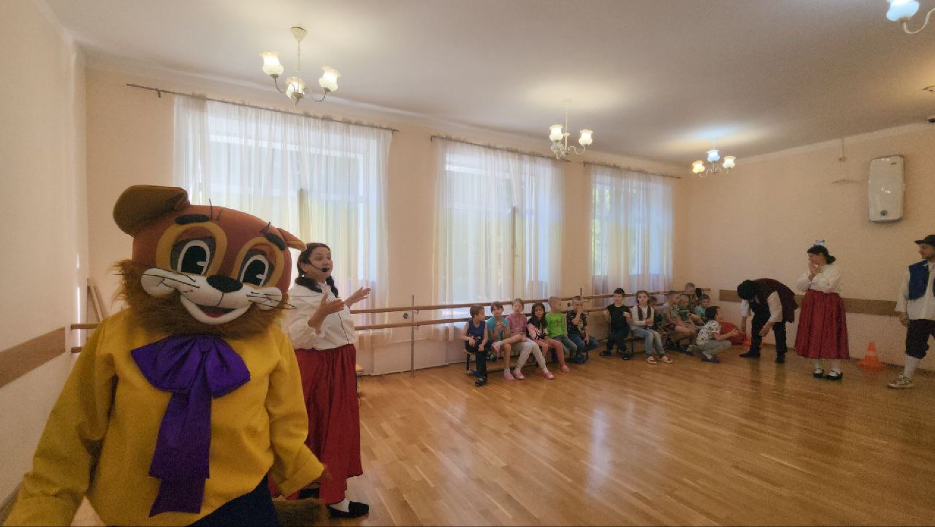 люберцы, дети из Курской области, театр кукол, санаторий,