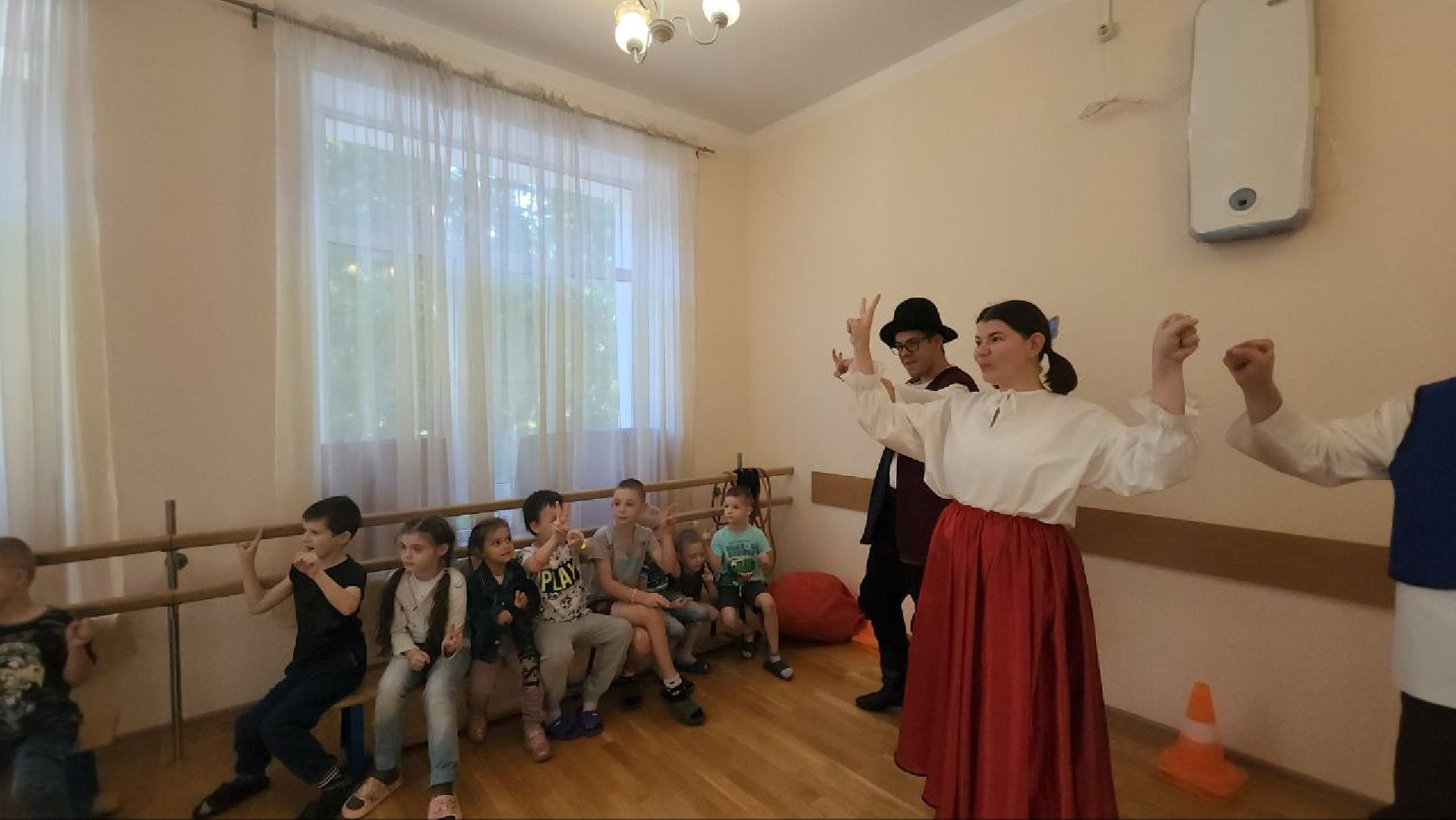 люберцы, дети из Курской области, театр кукол, санаторий,