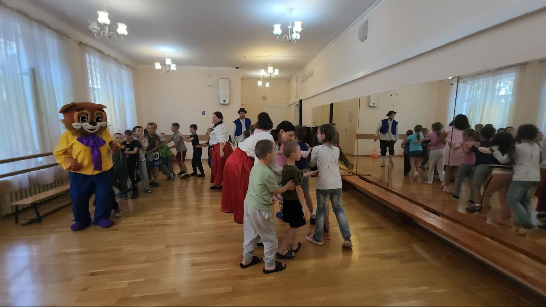 люберцы, дети из Курской области, театр кукол, санаторий,