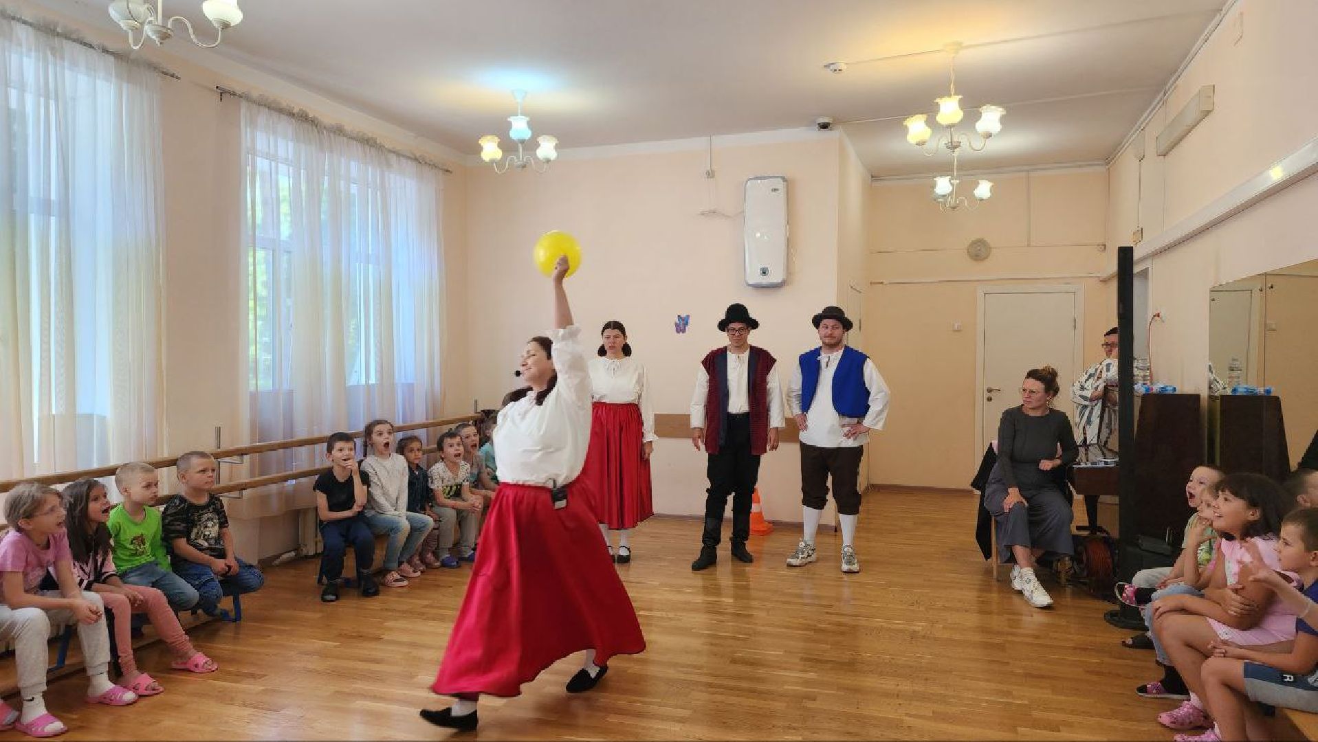 люберцы, дети из Курской области, театр кукол, санаторий,