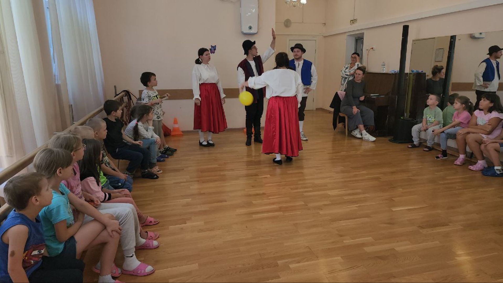 люберцы, дети из Курской области, театр кукол, санаторий,