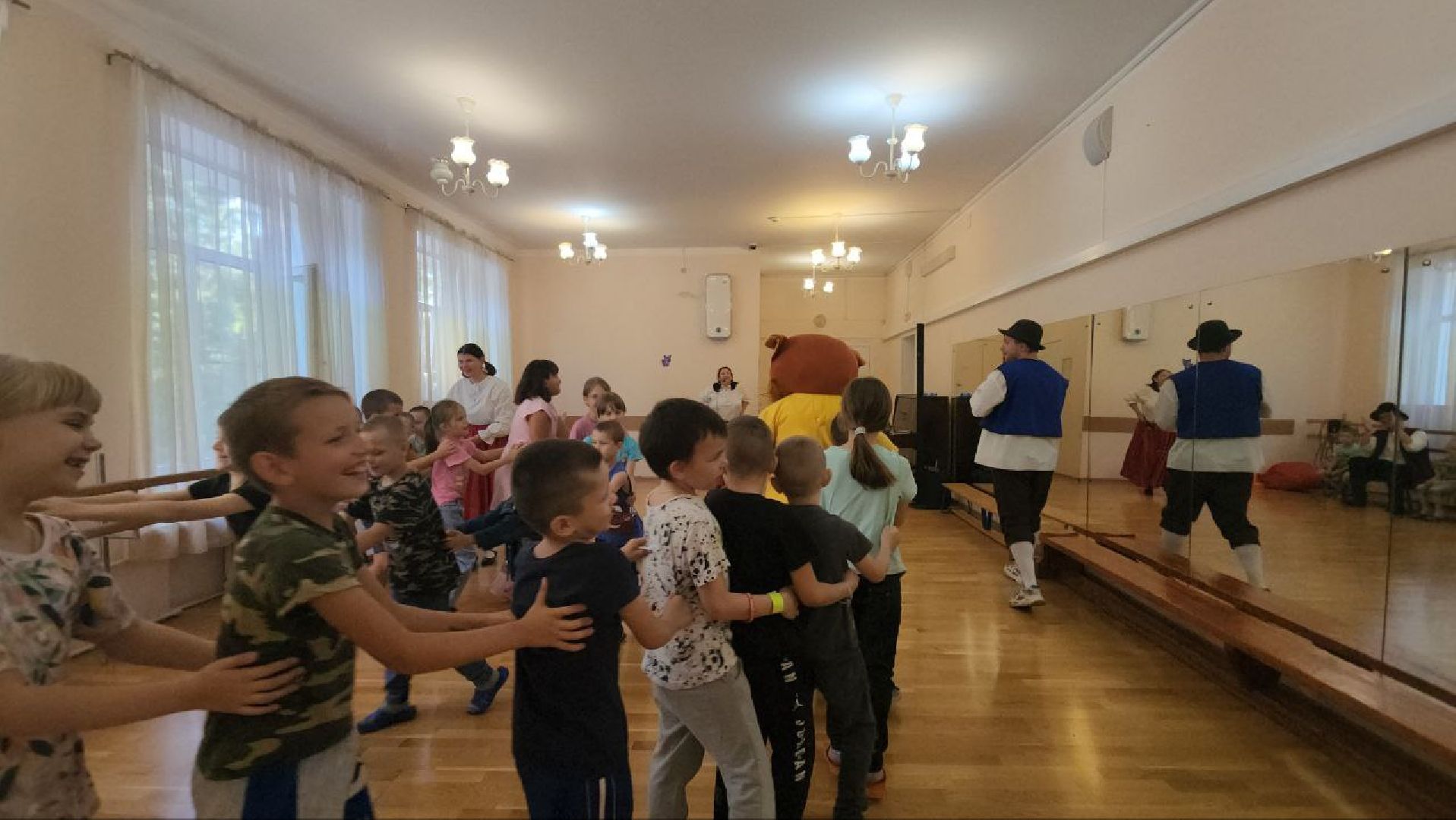 люберцы, дети из Курской области, театр кукол, санаторий,