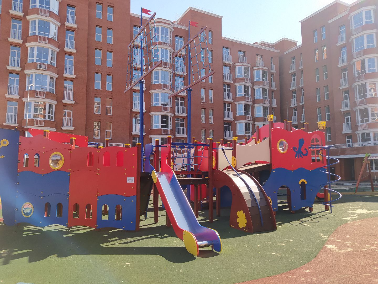 Благоустройство, детская площадка, Щёлково