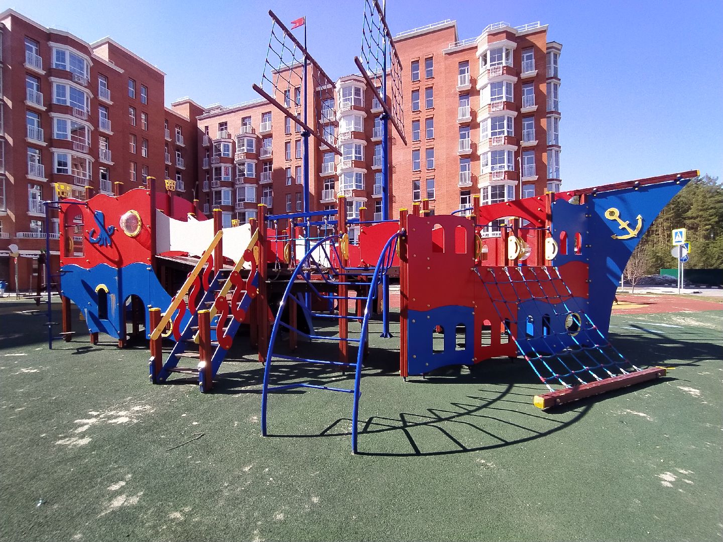 Благоустройство, детская площадка, Щёлково