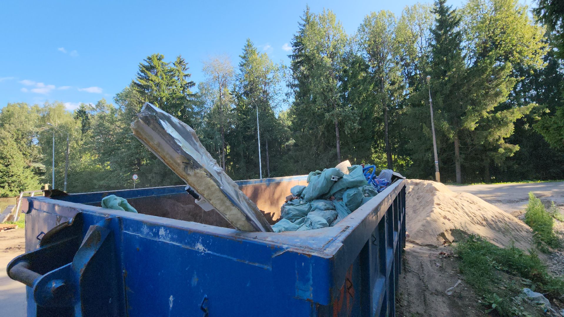 строительный мусор, сергиев посад, жкх,