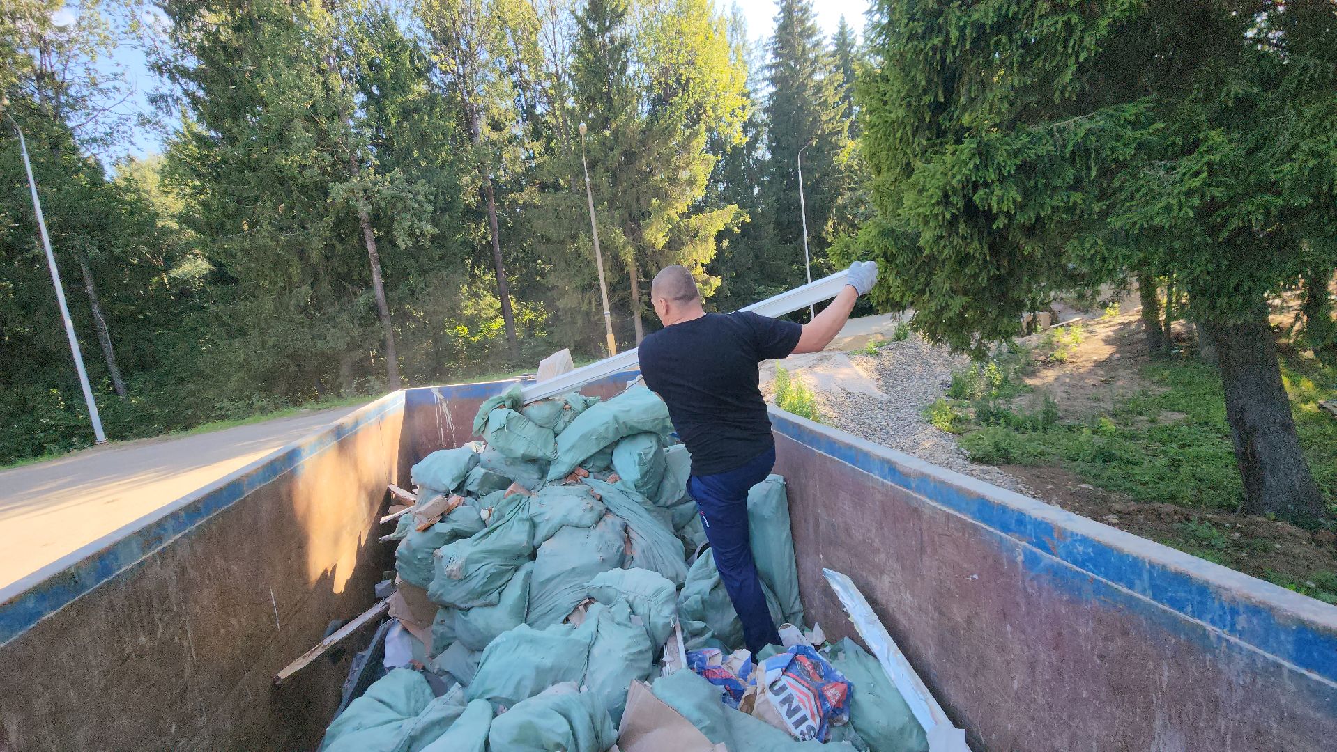 строительный мусор, сергиев посад, жкх,