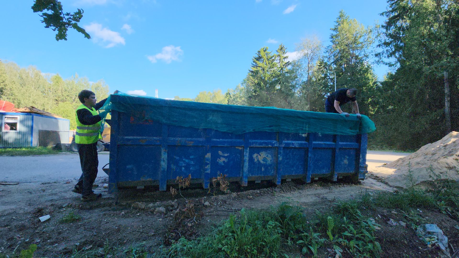 строительный мусор, сергиев посад, жкх,