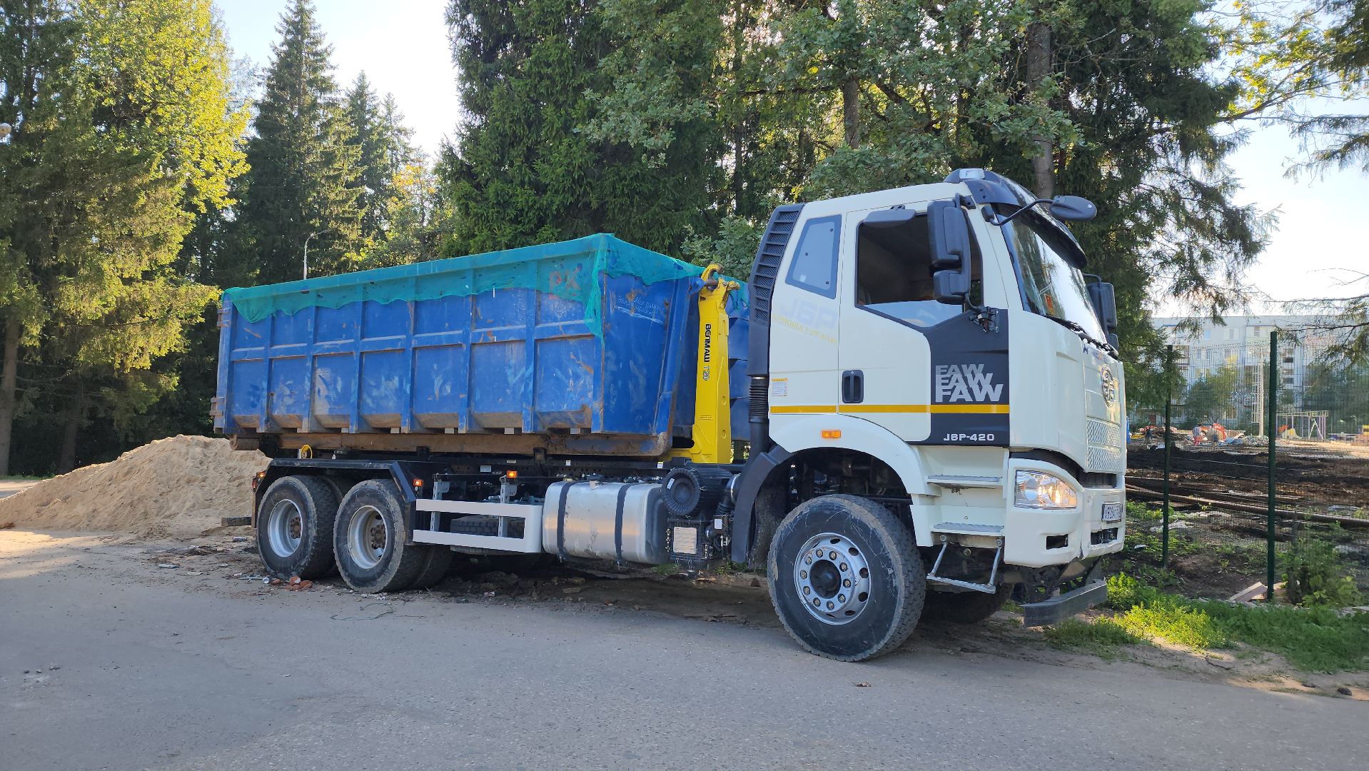 строительный мусор, сергиев посад, жкх,