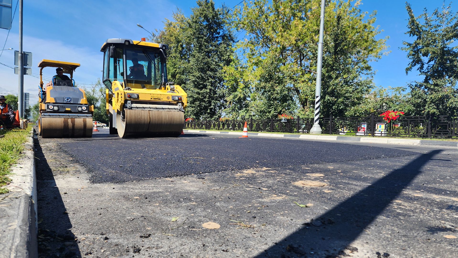 Дороги, Ремонт дороги, лежачие полицейские,Подмосковье, Домодедово,
