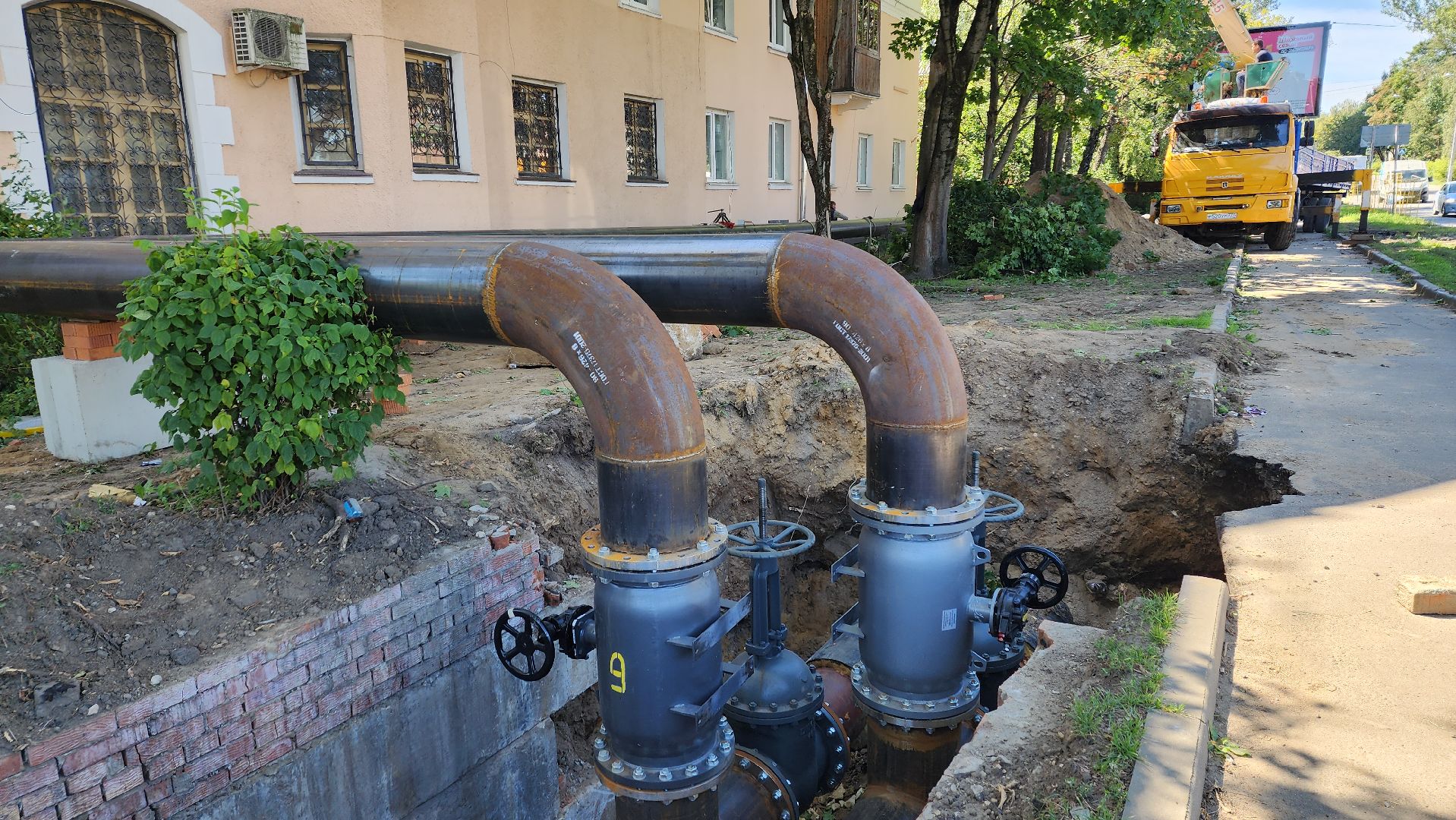 ивантеевка, теплосети, ремонт тепловых сетей, жкх, трубы,