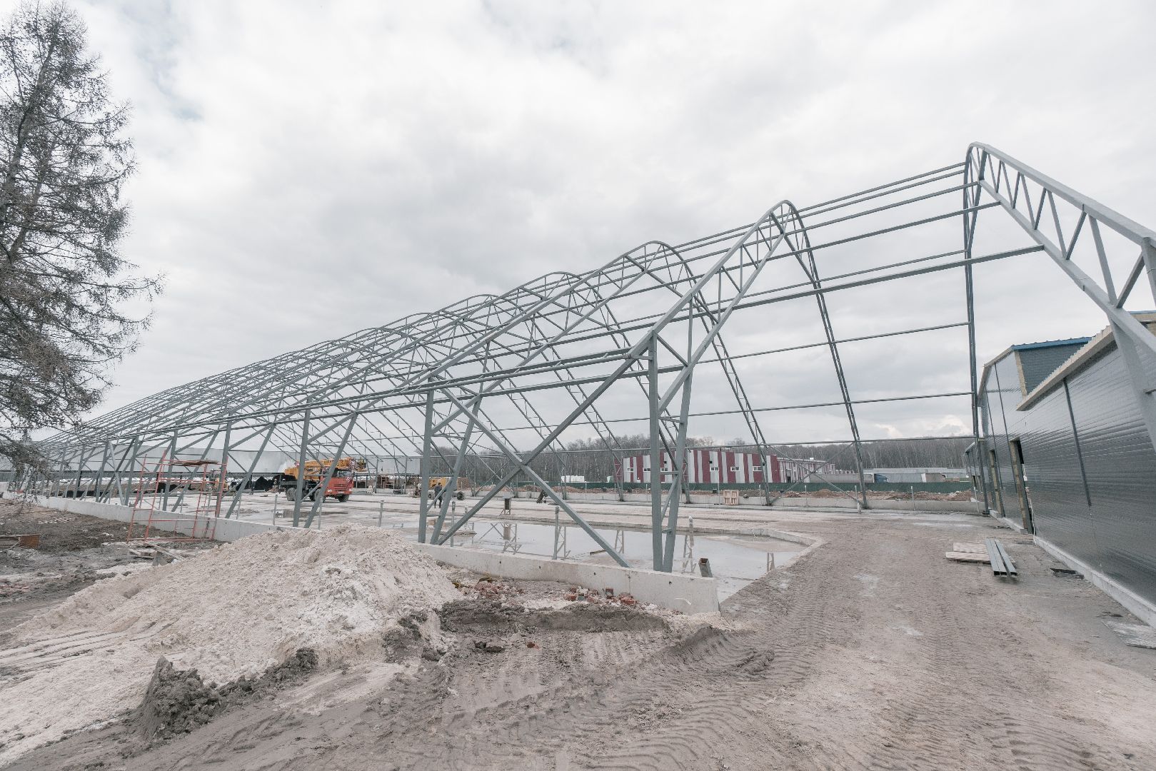 Минсельхоз, племзавод Повадино, новая ферма